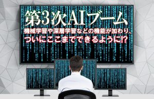 【AIで進化を遂げるビジネス②】人間の頭脳に近づきつつあるAIの現在